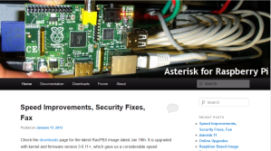 Asterisk pour Raspberry Pi