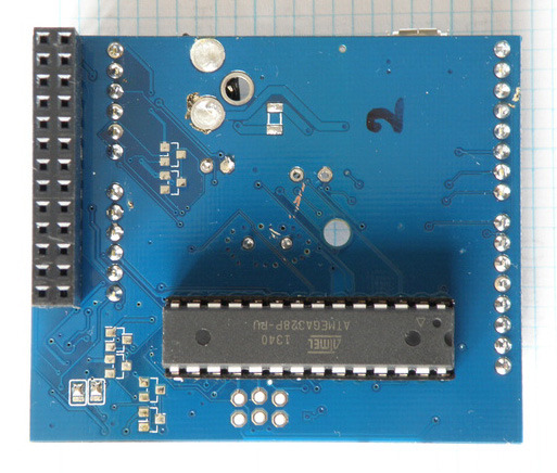 La carte Arduberry vue de dessous