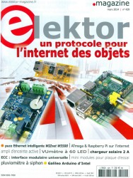 Elektor N°429 mars 2014 - Couverture