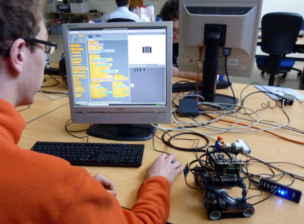 La programmation en Scratch a été incontestablement la vedette de la journée