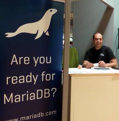 Le stand de MariaDB