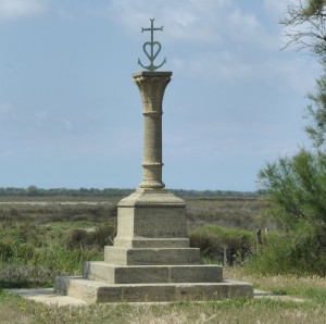 La croix de Camargue - Les saintes-Maries-de-la-Mer