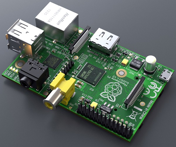 Si, si, je vous assure c'est un modèle 3D du Raspberry Pi...