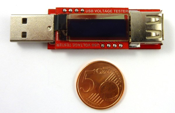 Testeur USB pour mesurer la tension et le courant des ports USB et la perte  et la perte dans le câble USB