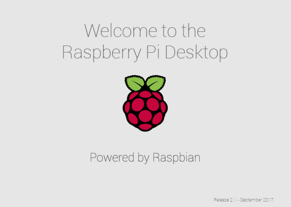 SplashScreen de Pi Desktop