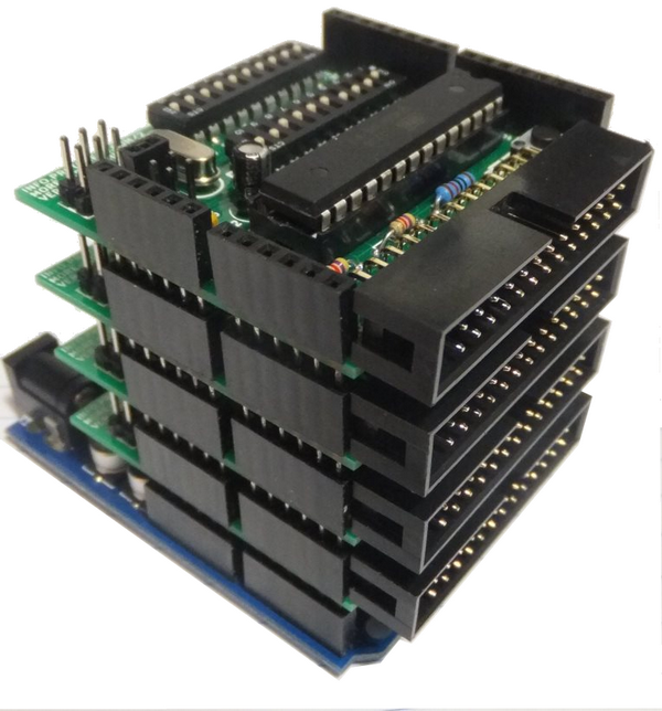 un cluster d'Arduino