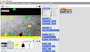 programme de Nessa - Invaders - sur Scratch 2