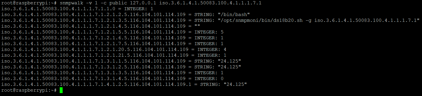 DS18B20 et SNMP + Centreon- Nagios pour superviser la température de la climatisation