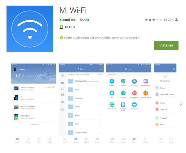 Xiaomi Mi Router 4 : Routeur WiFi 2.4GHz et 5GHz - Framboise 314 ...