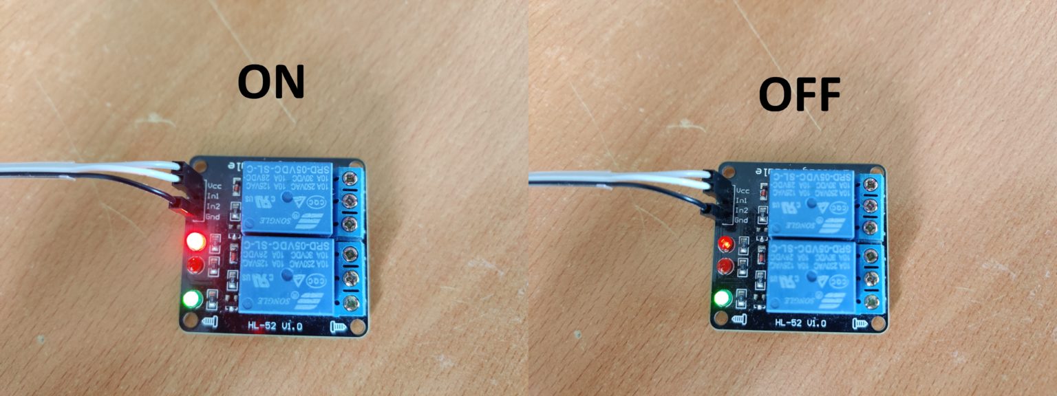 Contrôle d’un dispositif basse tension via Raspberry Pi et un relais