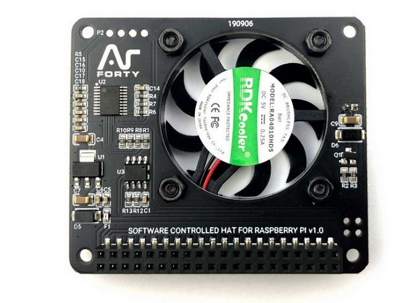 Le Raspberry Pi 4 se dote d'un ventilateur pour 5$ !