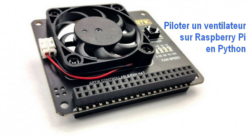 Ventilateur 5V pour Raspberry Pi3