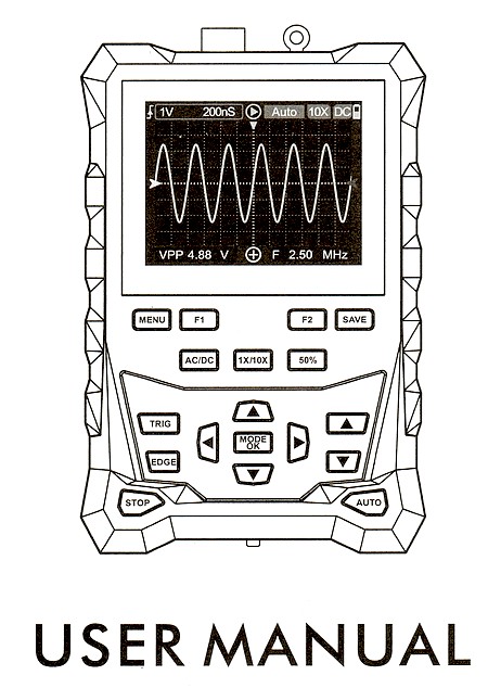 Notice de l'oscilloscope KKMOON DSO120M