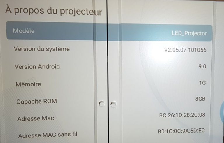 Comment Faire Un Processeur De Controle De Video Projecteur Raspberry Vidéo projecteur 1080p Android Vimgo P10 - Framboise 314, le Raspberry