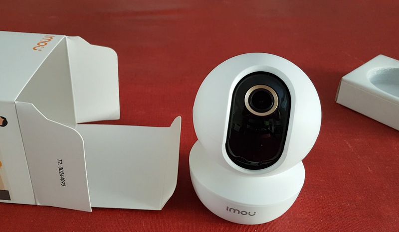 Imou Caméra Surveillance WiFi Intérieure Ranger 2C + Carte Micro SD 32 Go,  1080p