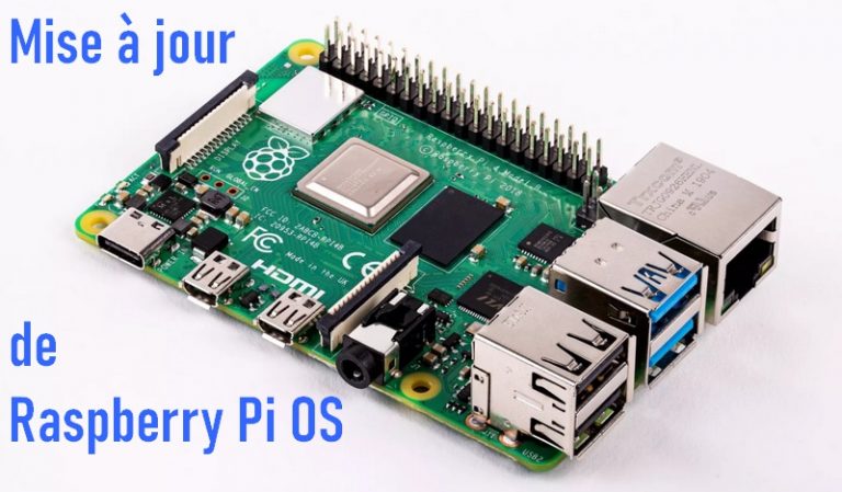Mise à jour de Raspberry Pi OS - Framboise 314, le Raspberry Pi à la