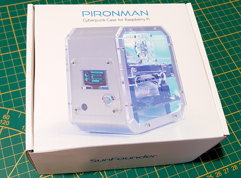 Boîtier Raspberry Pi 4 RS PRO en Aluminium Argent