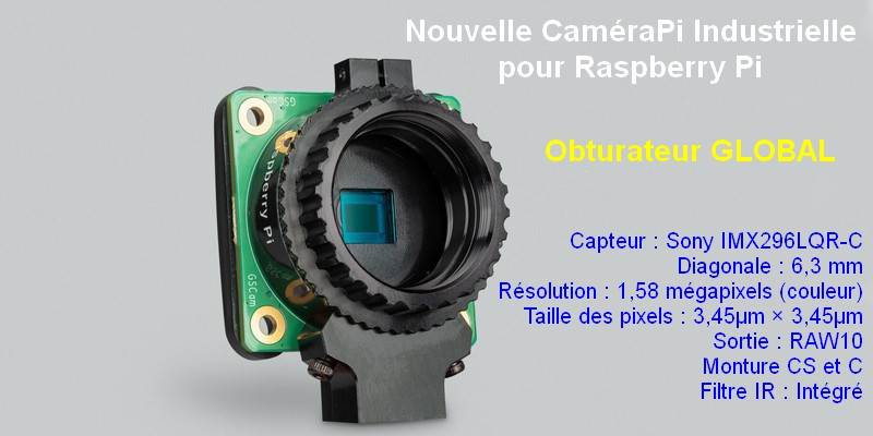 Support de Carte Caméra pour Raspberry Pi - KUBII
