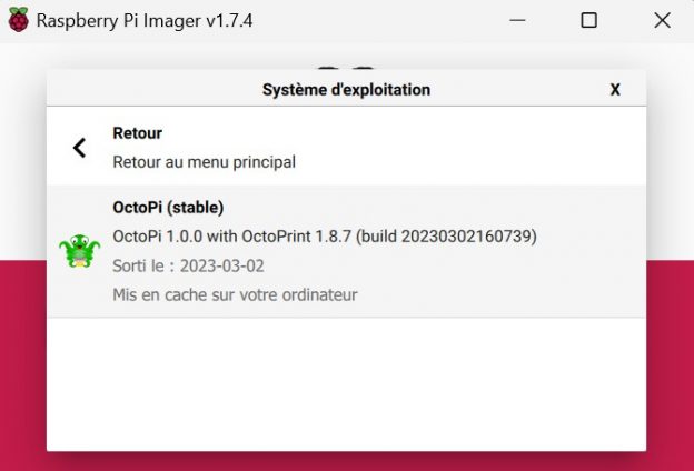 Installer OctoPi sur un Raspberry Pi 3B+ avec un écran tactile 5 pouces ...