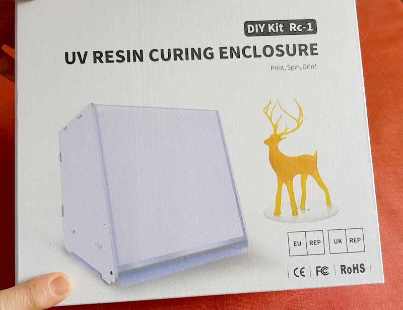 Boîte à Ultraviolets UV de SUNLU pour polymérisation de la résine