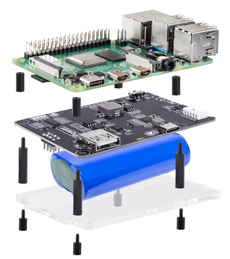PiPower de SunFounder : Une alimentation non interruptible UPS pour Raspberry  Pi 