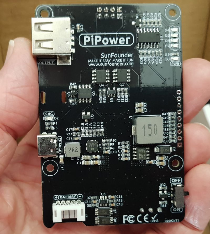 UPS d'alimentation sans coupure HAT Pour Raspberry Pi Zéro, sortie d'alimentation  5 V stable - Melopero Produits électroniques