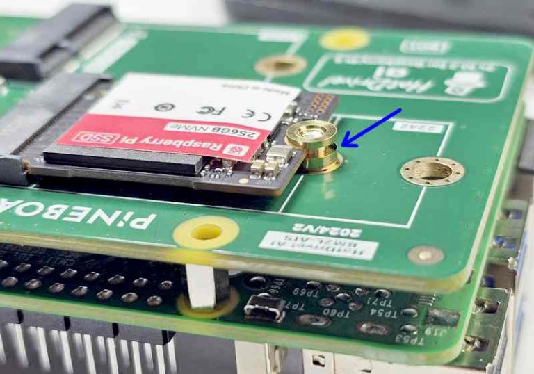 Raspberry Pi 5 avec SSD 256 Go et Accélérateur AI Coral M.2 sur carte ...