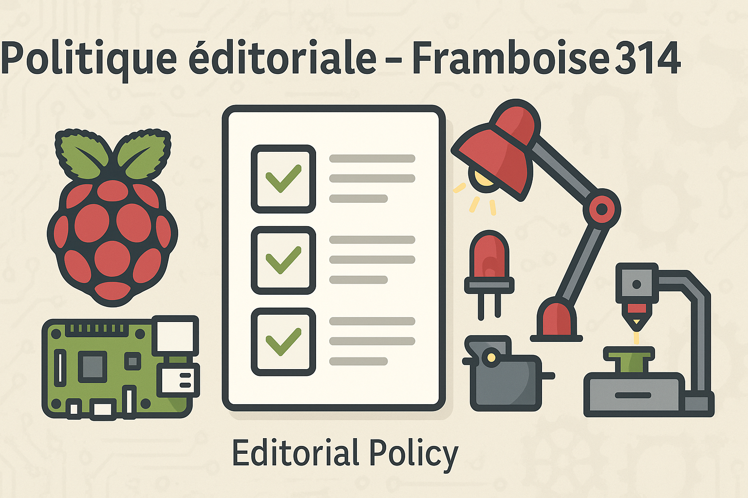 Politique éditoriale Editorial Policy Framboise314