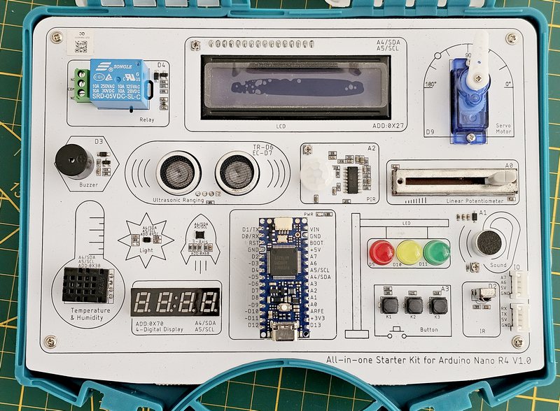 Vue d'ensemble de la platine Elecrow Arduino Nano R4